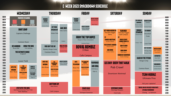 E-Week 2023 Live Events